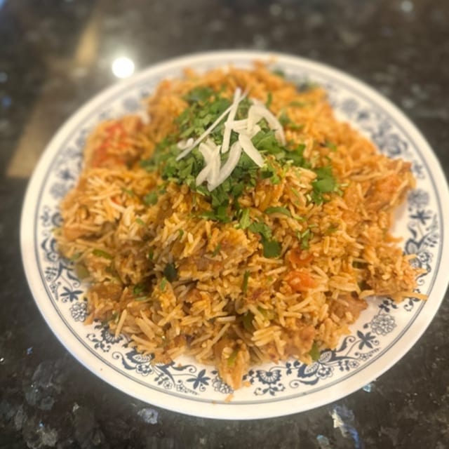 Chicken Biryani.